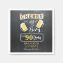 Search for cheers and beers napkins Chalkboard