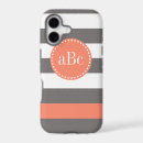 Search for coral and grey iphone cases Girly