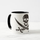 Search for pirate flags mugs Crossbones