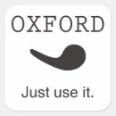 Search for oxford stickers Comma