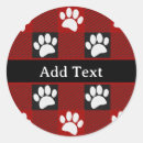 Search for red buffalo stickers Tartan pattern