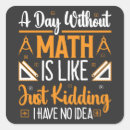 Search for mathematics stickers Funny