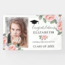 Search for pink graduation banners Botanical