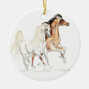 Search for arabian horse christmas tree decorations Equine