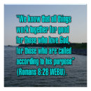 Search for romans 8 28 posters Scripture