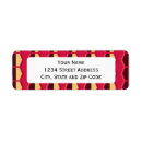 Search for hexagon return address labels Pattern