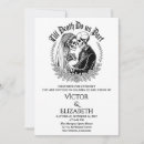 Search for elegant halloween wedding invitations Skulls