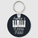Search for piano key key rings Music lover