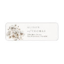 Search for subtle return address labels Minimalist