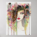 Search for secrets art Woman