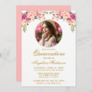 Search for floral quinceanera invitations Roses