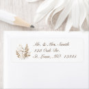 Search for cotton return address labels Rustic
