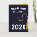 Search for son college graduation cards High school graduation