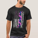 Search for blue and pink ribbon tshirts Flag