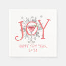 Search for new year table napkins Joy