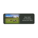 Search for equine return address labels Country