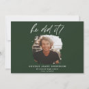Search for green graduation invitations Graduate