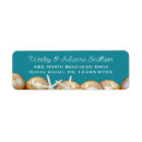 Search for starfish christmas return address labels Tropical