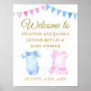Search for gender reveal welcome signs Baby shower welcome