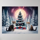 Search for christmas kitten art Cute