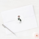 Search for pink monogram wedding stickers Whimsical
