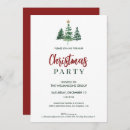 Search for green gold corporate christmas invitations Red and green