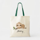 Search for cute tote bags Sloth
