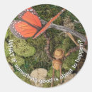 Search for green thinking stickers Butterfly