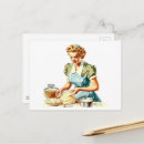 Search for retro lady postcards Unique