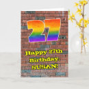 Search for 27th birthday cards Fun