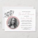 Search for ring bridal shower invitations Diamond