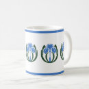 Search for blue iris mugs White