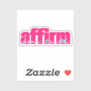 Search for self affirmation stickers Growth