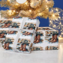 Search for log cabin wrapping paper Watercolor
