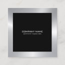 Search for silver business cards Elegant