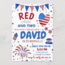 Search for fourth of july birthday invitations Stars