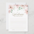 Search for blush advice cards Baby shower