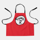 Search for two kids aprons Thing one thing two