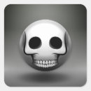 Search for grey skull stickers Death