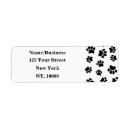 Search for feet return address labels Footprints