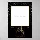 Search for black and gold posters Happy birthday