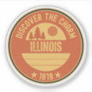 Search for illinois state stickers Land of lincoln