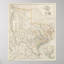 Search for texas counties map posters Outline
