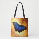 Search for blue morpho butterfly bags For her