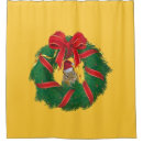 Search for funny christmas shower curtains Animal