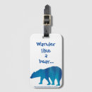 Search for polar bear luggage tags Blue