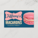 Search for macaron business cards French macarons