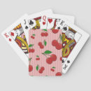 Search for cherries playing cards Pattern