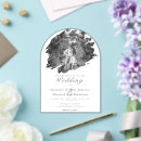 Search for brushstroke wedding invitations White