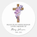 Search for funeral flowers stickers Remembrance